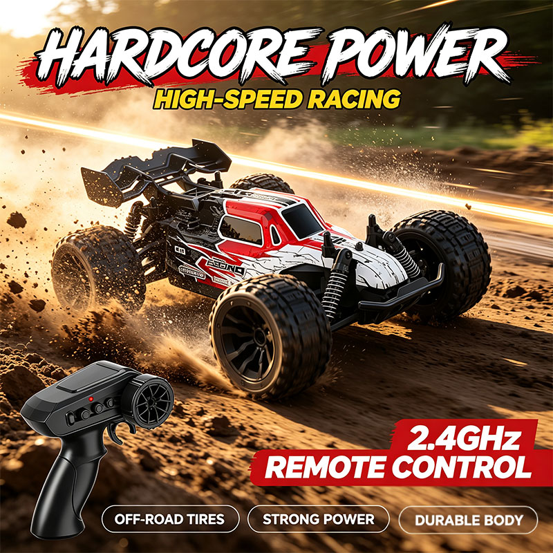 Outdoor Adventure Kit For Kids - Samochód RC 20KM/H Wysoka Prędkość 4WD
