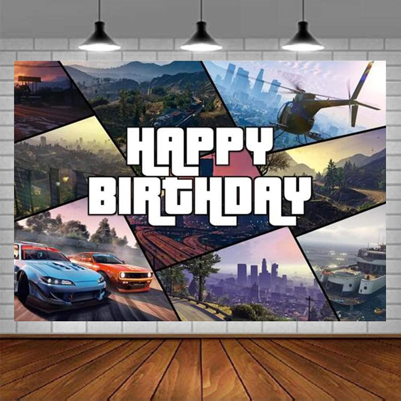 Tło fotograficzne na urodziny  – Outdoor Adventure Birthday Party recenzja i cena