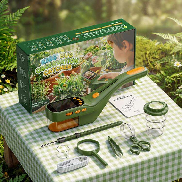 Plastikowy mikroskop do obserw – Outdoor Adventure Kit For Kids recenzja i cena