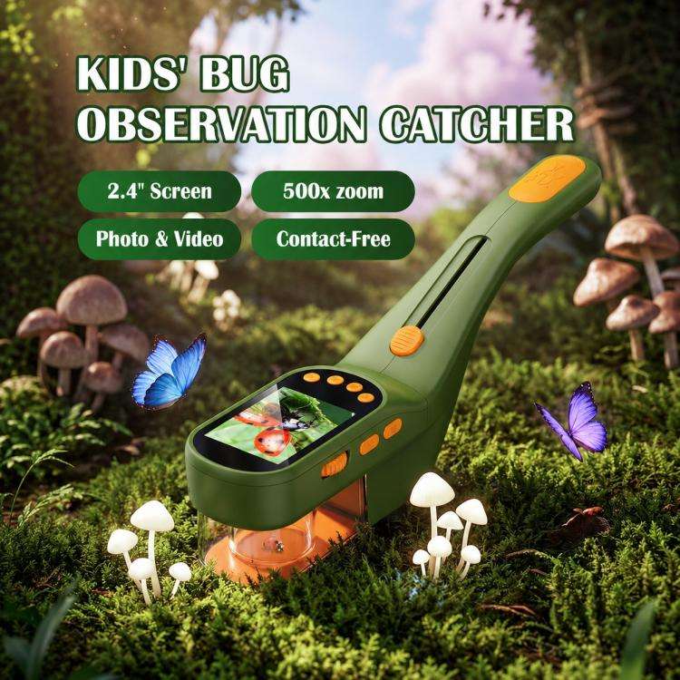 Plastikowy mikroskop do obserw – Outdoor Adventure Kit For Kids recenzja i cena